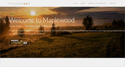 Desktop Screenshot of maplewood.com